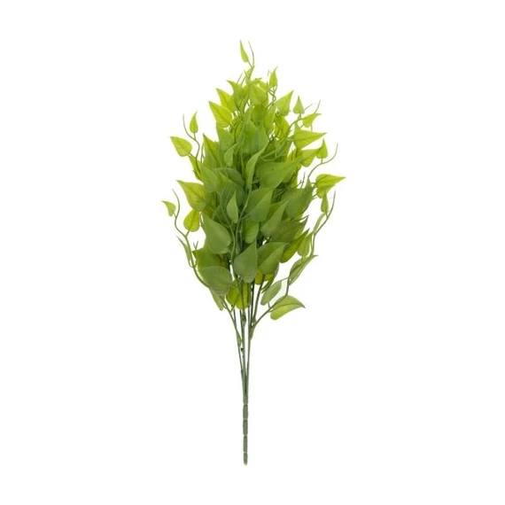 Selyemvirág leveles ág 43 cm zöld