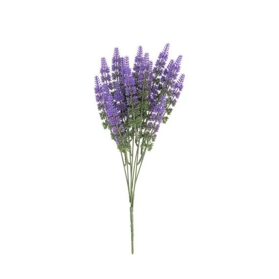 Selyemvirág levendula csokor 40 cm lila