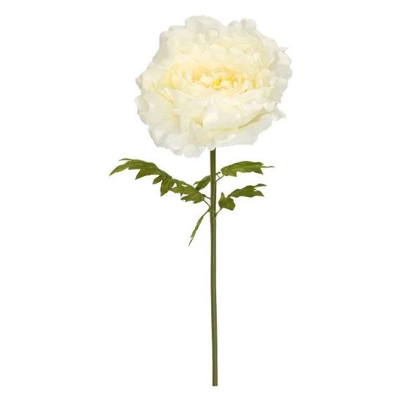 Selyemvirág óriás peonia XXL 150x55 cm krém