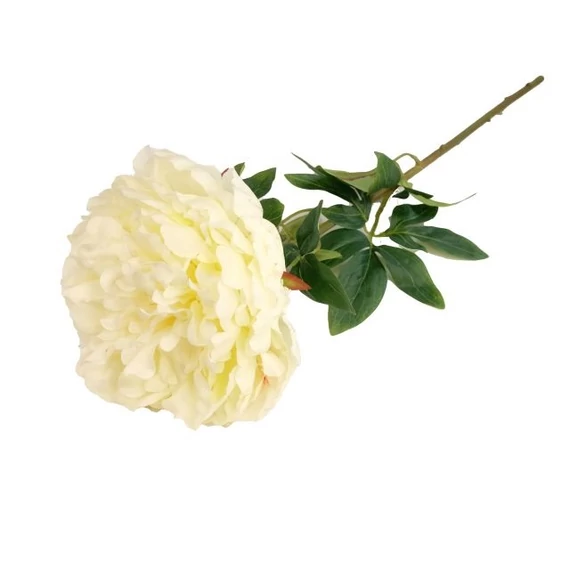 Selyemvirág peonia 71cm fehér