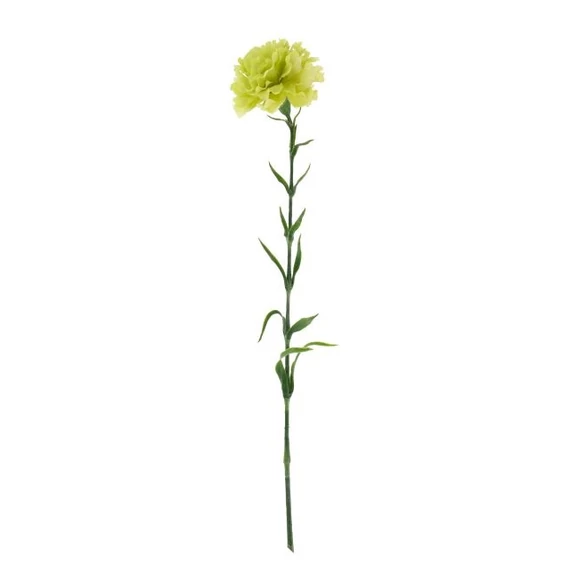 Selyemvirág Szegfű 69x10x10 cm zöld