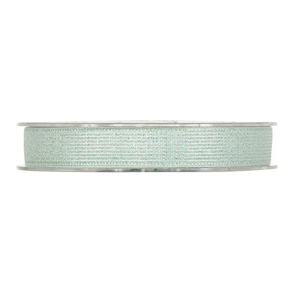Csillogós textil szalag 15 mm x 20 m menta