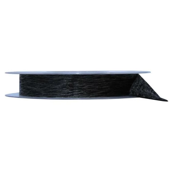 Műszőr szalag, 10 mm x 6 m, fekete