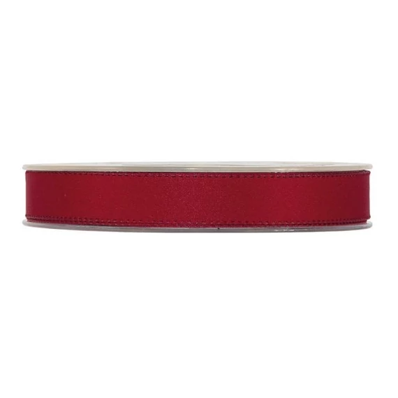 Szatén szalag 15 mm x 15 m bordó