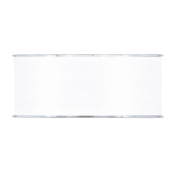 Dupla szatén matt szalag 40 mm x 15 m fehér