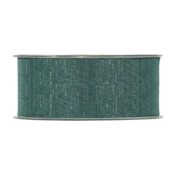 Textil szalag 40 mm x 25 m sötétzöld