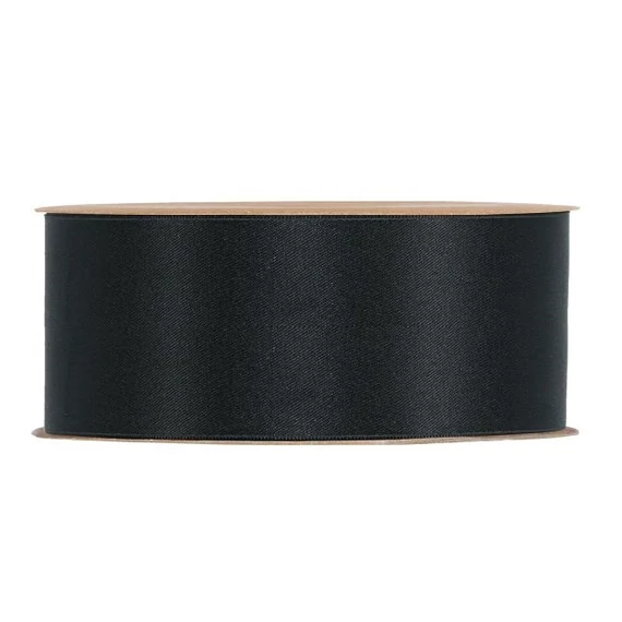 Újrahasznosított szalag fekete 25 mm x 20 m