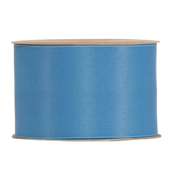 Újrahasznosított szalag acélkék 40 mm x 20 m