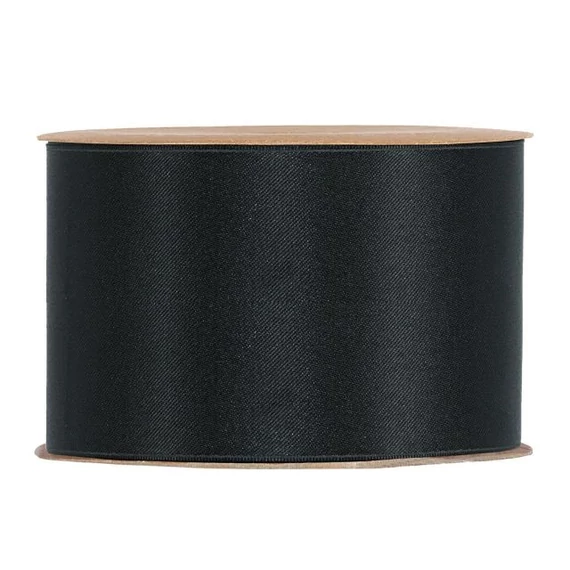 Újrahasznosított szalag fekete 40 mm x 20 m