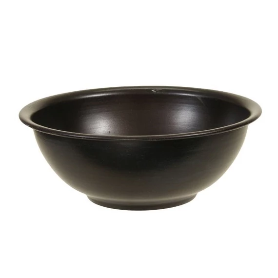 Tál fém 17 cm fekete