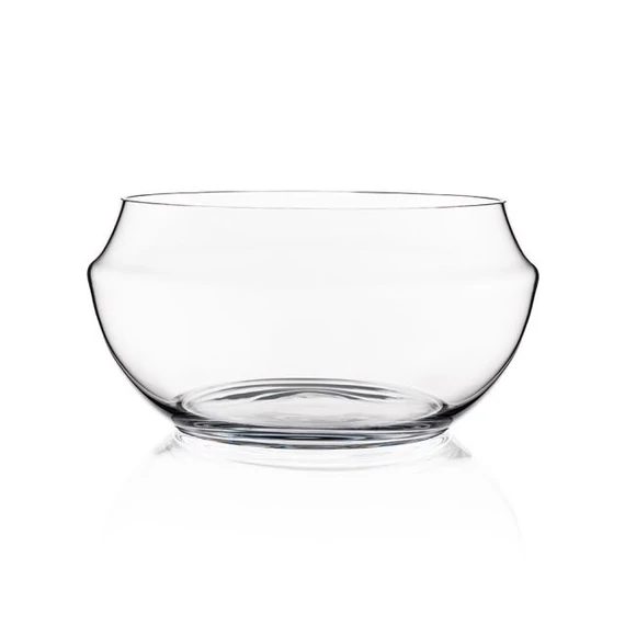 Üveg tál kerek AMBIENTE átlátszó 24x12,4 cm