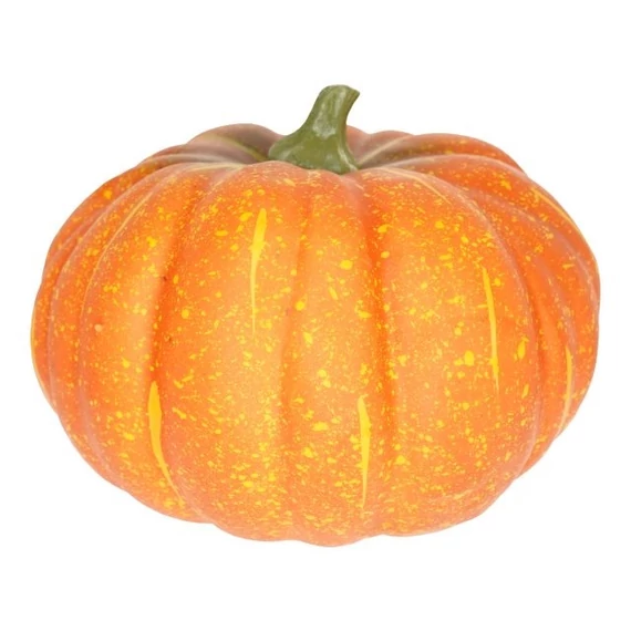 Műanyag tök, 28 cm, narancssárga