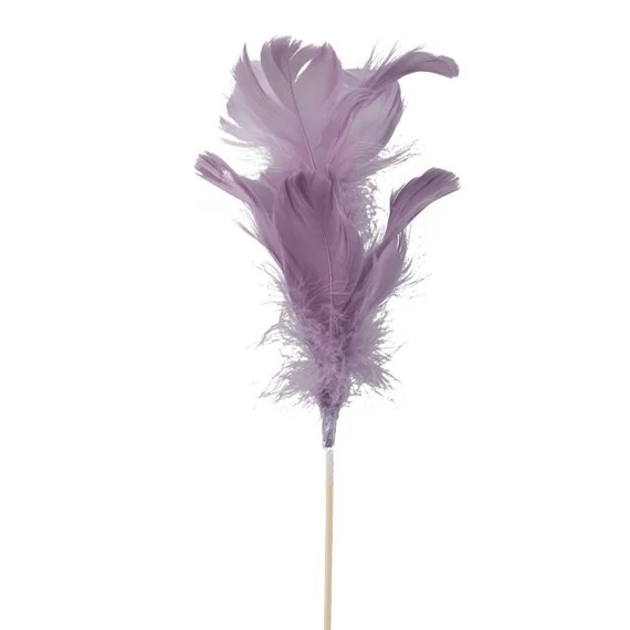 Toll betűzős 72 cm lila 12 db