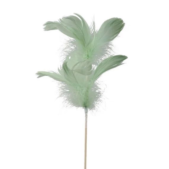 Betűzős toll, 72 cm zöld 12 db