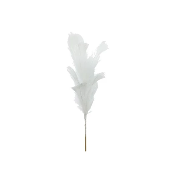 Tollcsokor betűzős fehér 50 cm (12 db)