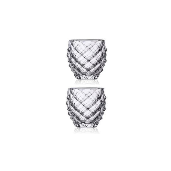 Tumbler pohár szett MORRIS üveg átlátszó 50 ml 5,8 cm 2 db