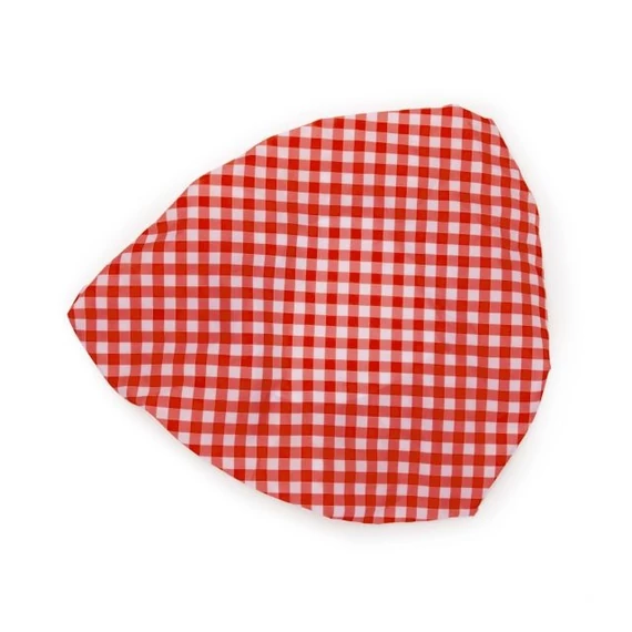 Gingham kockás üléshuzat kerékpárra