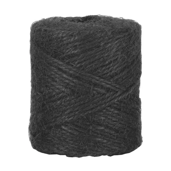 Juta zsinór, fekete, 70 m, 100 g