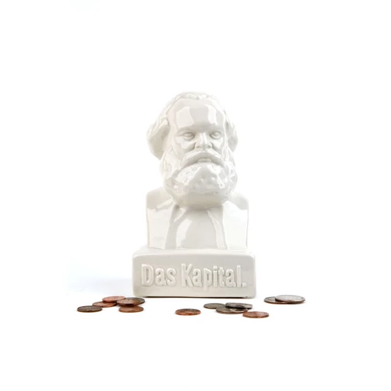 A tőke - Karl Marx kerámia persely