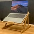 Kép 2/2 - Bambusz notebook állvány
