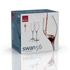 Kép 2/4 - Boros pohár SWAN átlátszó, üveg, 560 ml, 9,3x26,7 cm, 6 db