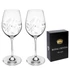 Kép 1/2 - Boros pohár, Swarovski kristállyal, 470 ml, átlátszó, 2 db-os szett