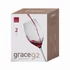 Kép 2/3 - Boros pohár bordeaux GRACE 920 ml üveg 10,5x28 cm átlátszó 2 db