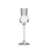 Kép 2/2 - Üveg grappa pohár Swarovski kristállyal, 70 ml, átlátszó, matt, 6 db-os szett