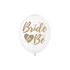 Kép 5/7 - Lufi Bride to be felirattal 30cm áttetsző-arany 6 db