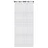 Kép 1/3 - Partyfüggöny csillag műanyag 100x245cm ezüst