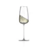 Kép 2/2 - Pezsgős pohár ORBITAL üveg 360 ml 7,8x25 cm átlátszó, 2 db