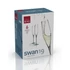 Kép 3/4 - Pezsgős pohár SWAN átlátszó, üveg, 190 ml, 6,8x27,8 cm, 6 db