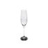 Kép 1/2 - Pezsgős pohár Swarovski kristállyal, átlátszó, üveg, 210 ml, 26,3x6,6 cm, 2 db