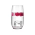 Kép 1/2 - Pohár COOL átlátszó, üveg, 350 ml, 7,3x13,2 cm, 6 db