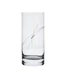Kép 1/2 - Üveg pohár Swarovski kristállyal átlátszó 250 ml 6 db