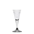 Kép 1/2 - Üveg röviditalos pohár Swarovski kristállyal átlátszó 25 ml 6 db