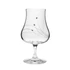 Kép 1/2 - Üveg rumos pohár Swarovski kristállyal, 220 ml, átlátszó, 2 db-os szett