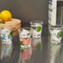 Kép 2/3 - Koi mintás üveg feles pohár 4 db