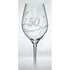Kép 2/2 - Üveg pohár swarovski dísszel bor 360ml Celebration 50yr
