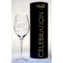 Kép 1/2 - Üveg pohár swarovski dísszel bor 360ml Celebration 40yr