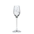 Kép 1/2 - Üveg pohár swarovski dísszel pálinka 95ml átlátszó 2 db