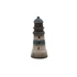 Kép 1/2 - LED-es kerámia világítótorony kék-bézs 4,3x4,3x13 cm