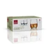 Kép 2/2 - Whisky pohár COOL 460 ml üveg 9x10,3 cm átlátszó 6 db