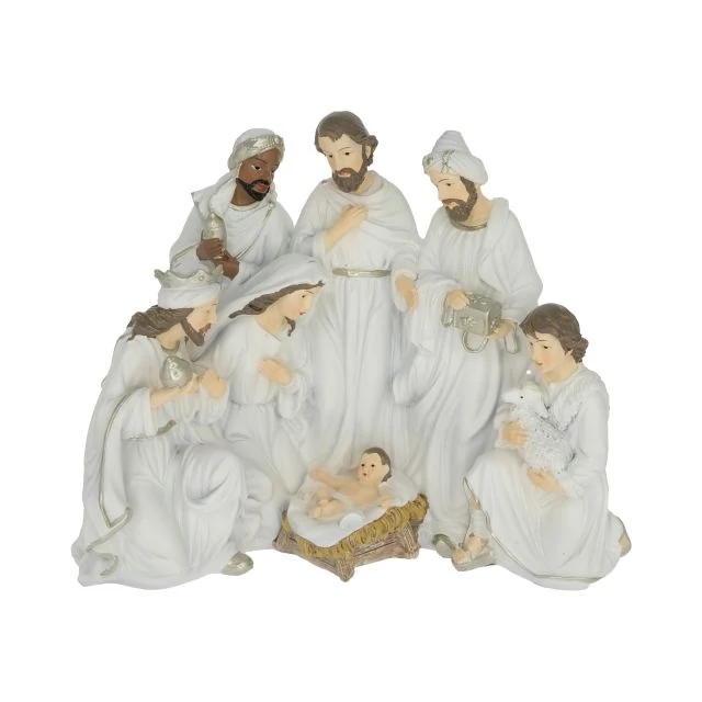 Betlehem poly fehér 23x12,5x19,5 cm