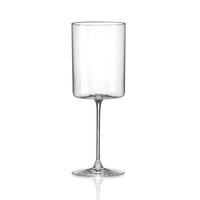 Boros pohár MEDIUM átlátszó, üveg, 340 ml, 7,2x20 cm, 6 db