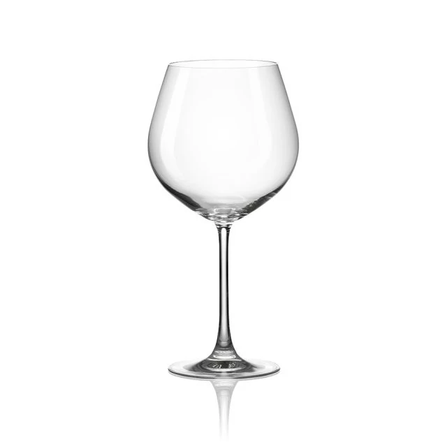 Boros pohár bordeaux MAGNUM 650 ml üveg 11,3x22,9 cm átlátszó 2 db