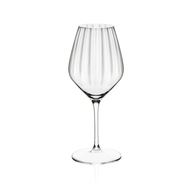 Favourite üveg boros pohár mintás 360 ml 8,3x20,1 cm átlátszó 6 db