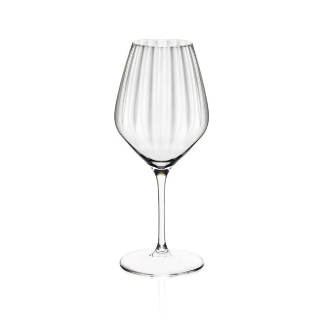 Boros pohár mintás FAVOURITE átlátszó, üveg, 430 ml, 8,8x21,1 cm, 6 db