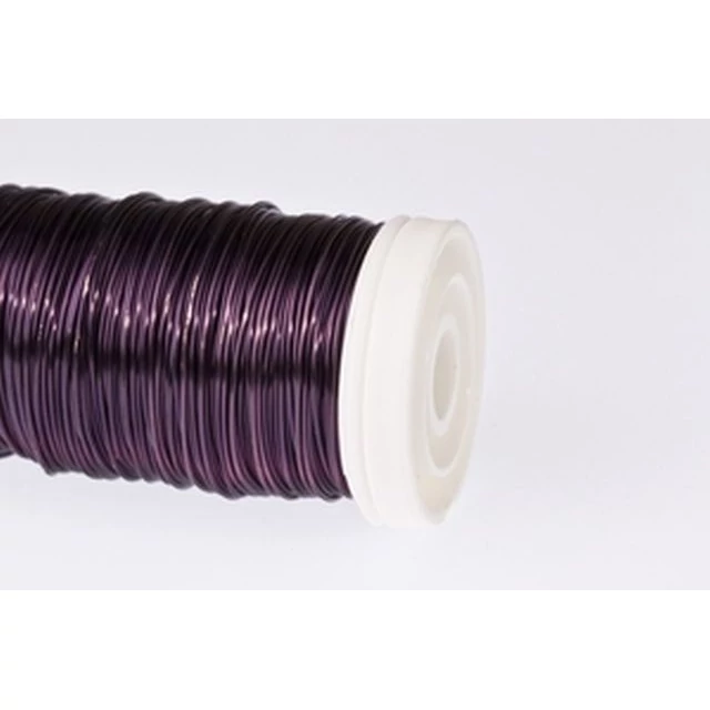 Dekordrót sima 0,3 mm lila 100 gr