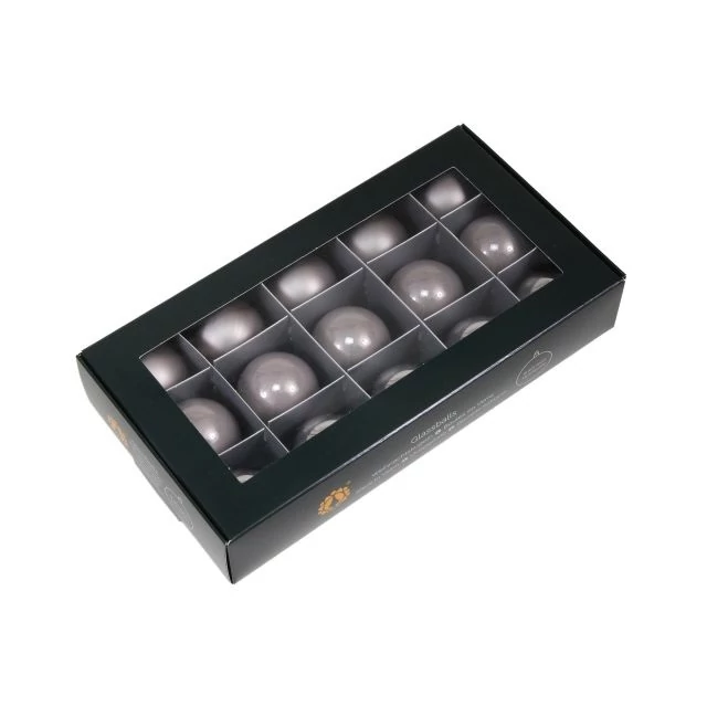 Üveg gömb, 4 cm, tuffstone, 15 db